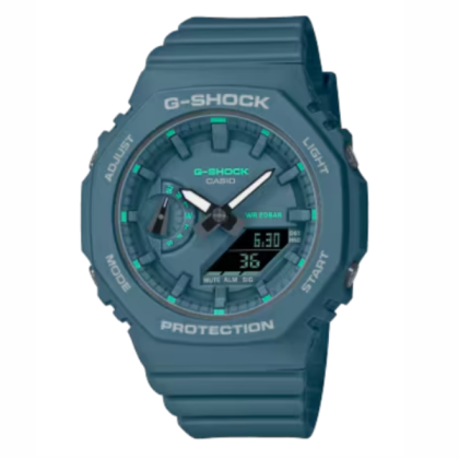 Casio G-Shock Women GMA-S2100GA-3A Green Resin Band Sports Watch